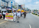 Buddhist Monks Morning Alms Walk